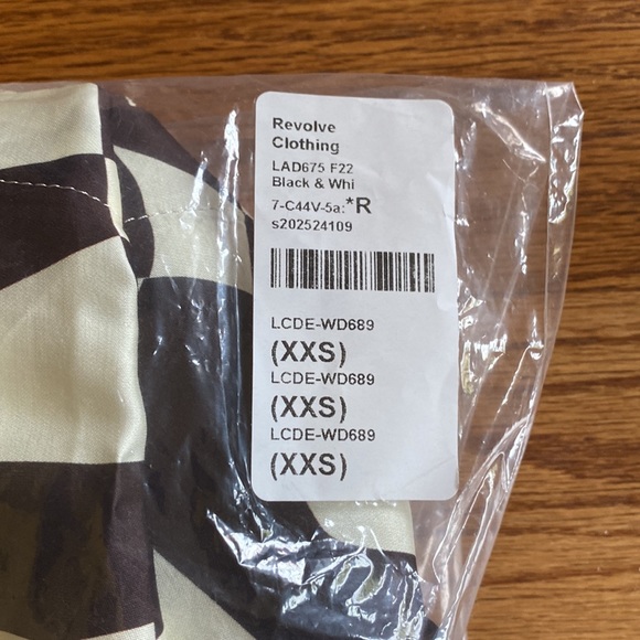 Maja L’Academie Mini Dress in Black & White Geo. Size XXS. NWT. NEW IN BAG - Picture 10 of 10